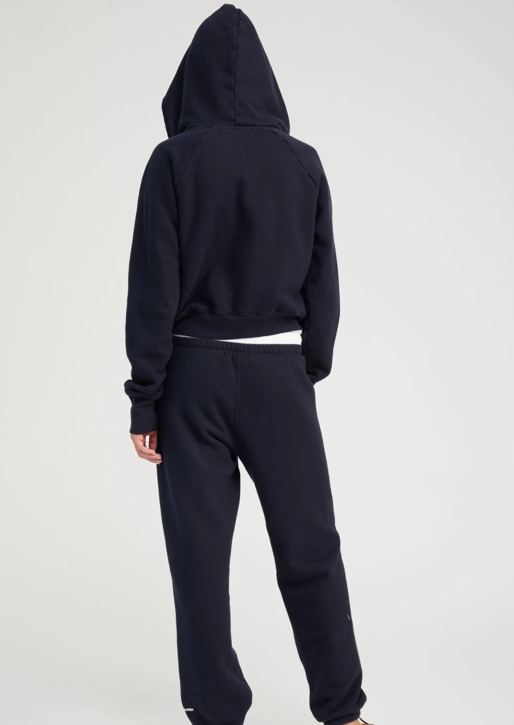 Shrunken Raglan Hoodie