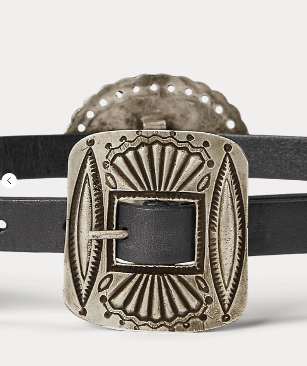 Distressed Leather Belt