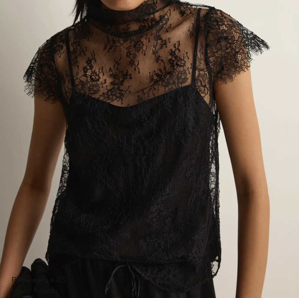 Blake Lace Tee