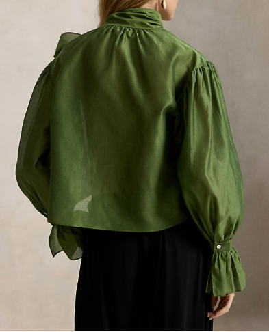 Long Sleeve Tie Shirt