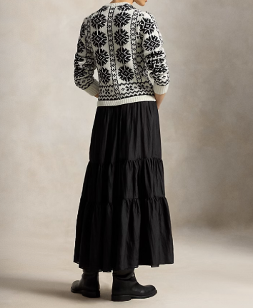 Long Sleeve A-Line Dress