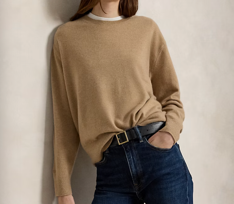 Long Sleeve Crew Neck Sweater - The Lake Forest Shop