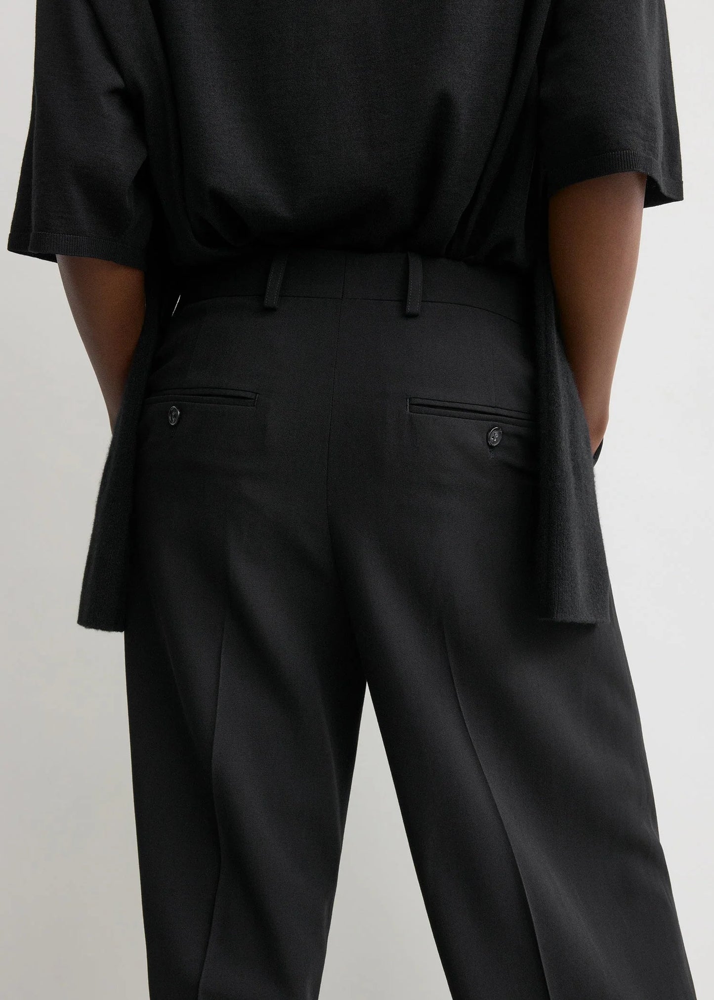 Wide Fluid Trousers