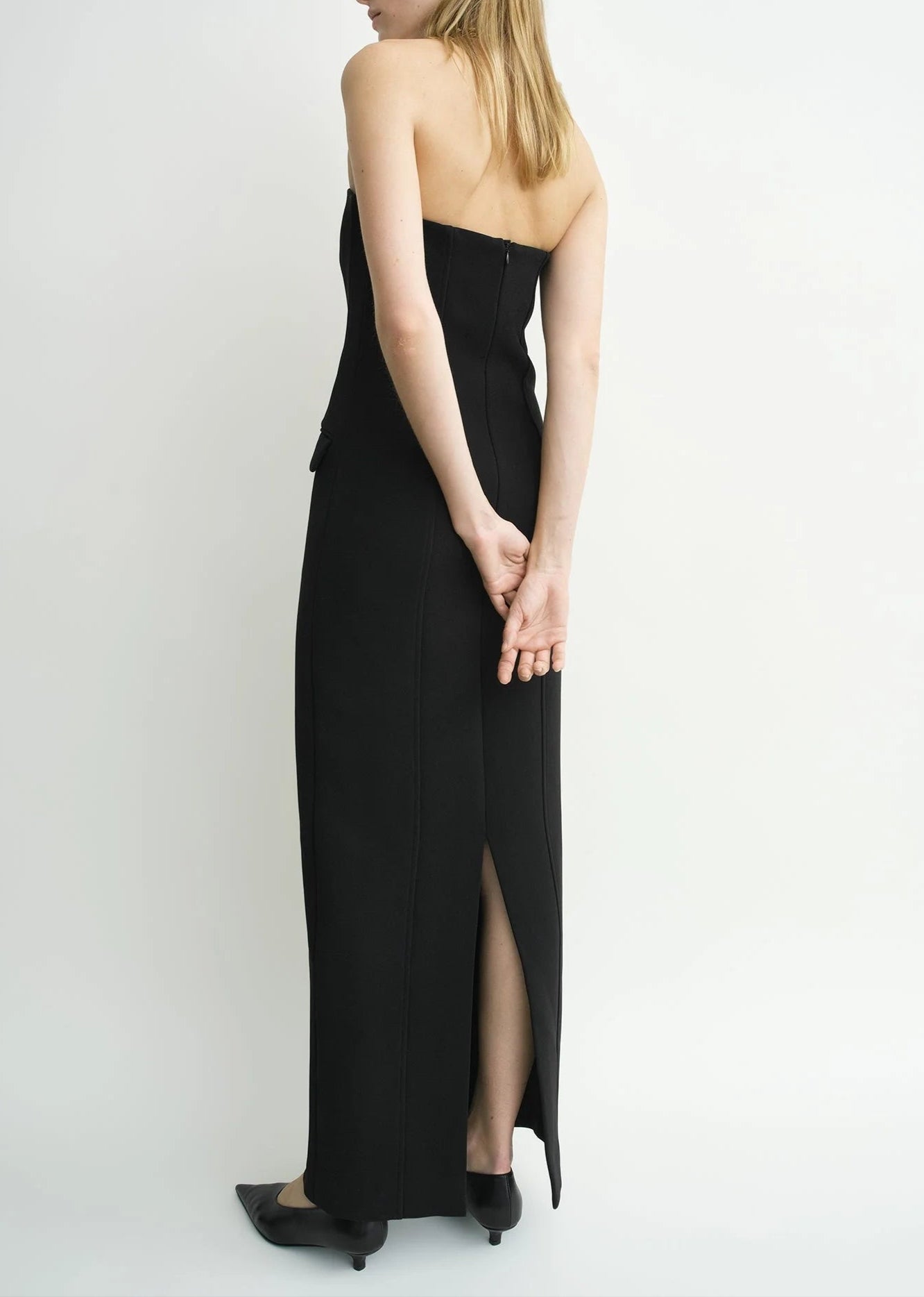 Strapless Pocket Dress