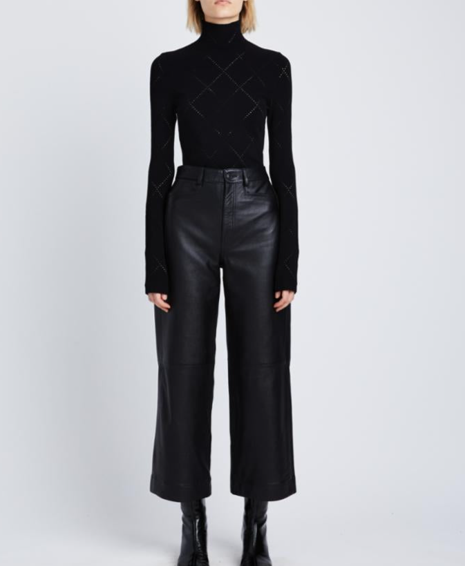 Sadie Pant in Lightweight Leather