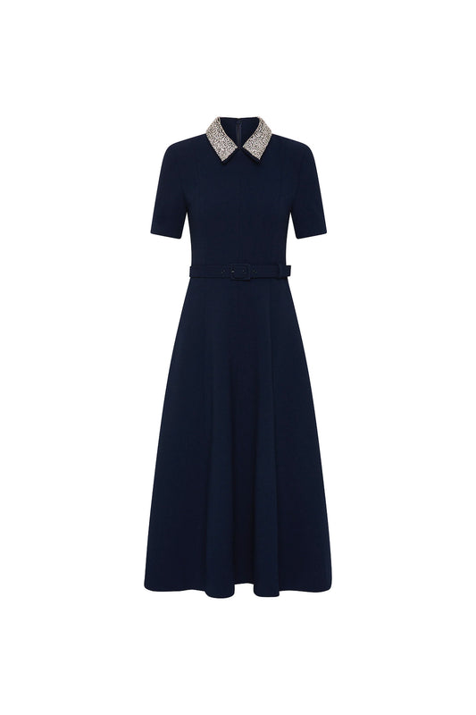 Xena Short Sleeve Midi Dress