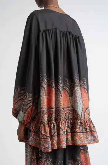 Rhiannon Ruffle Billow Blouse