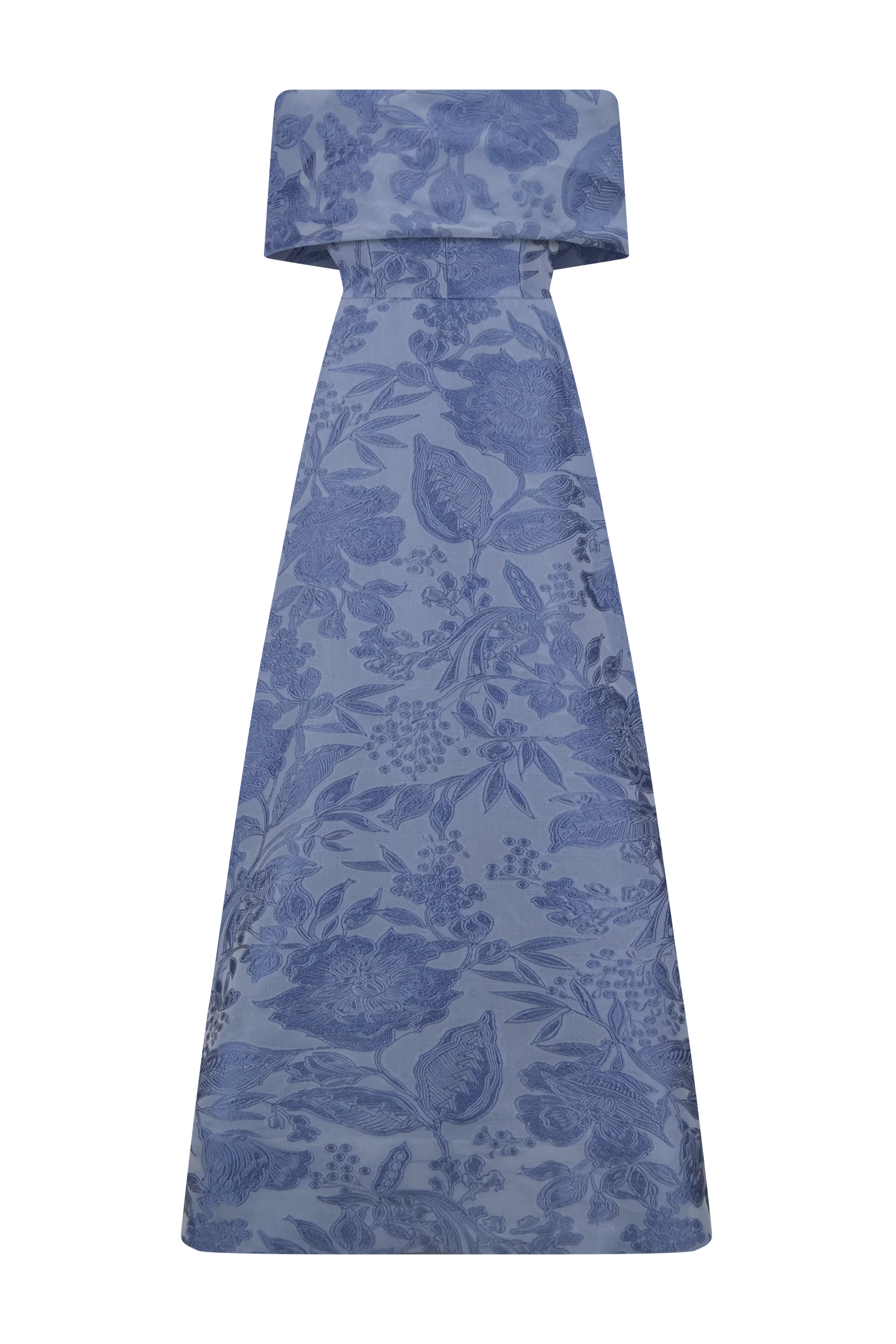 Floral Fil Coupe Deedle Gown