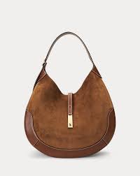 Suede Large Shoulder Bag