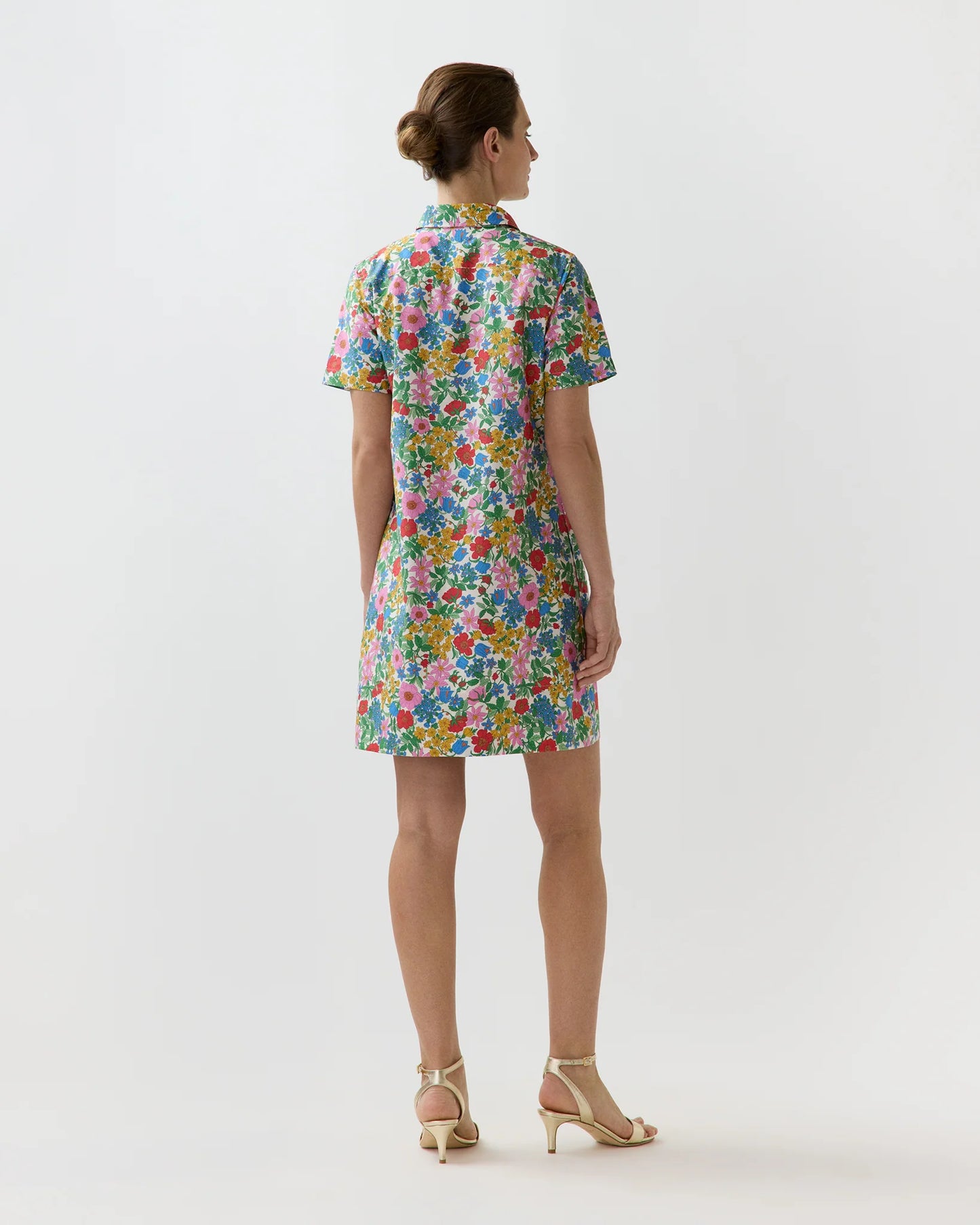 Short Sleeved Popover Dress