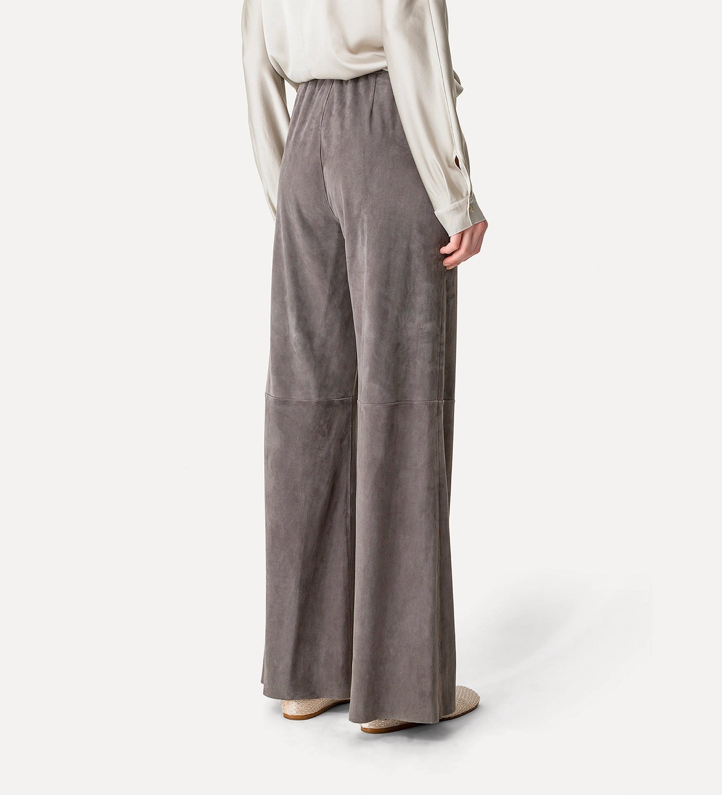 Light Suede High Waist Pant