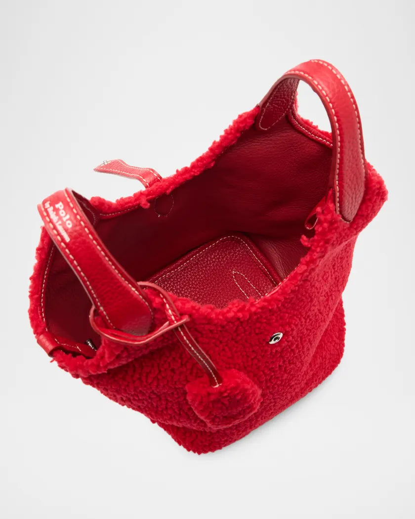 Polo Play Shearling Tote & Crossbody
