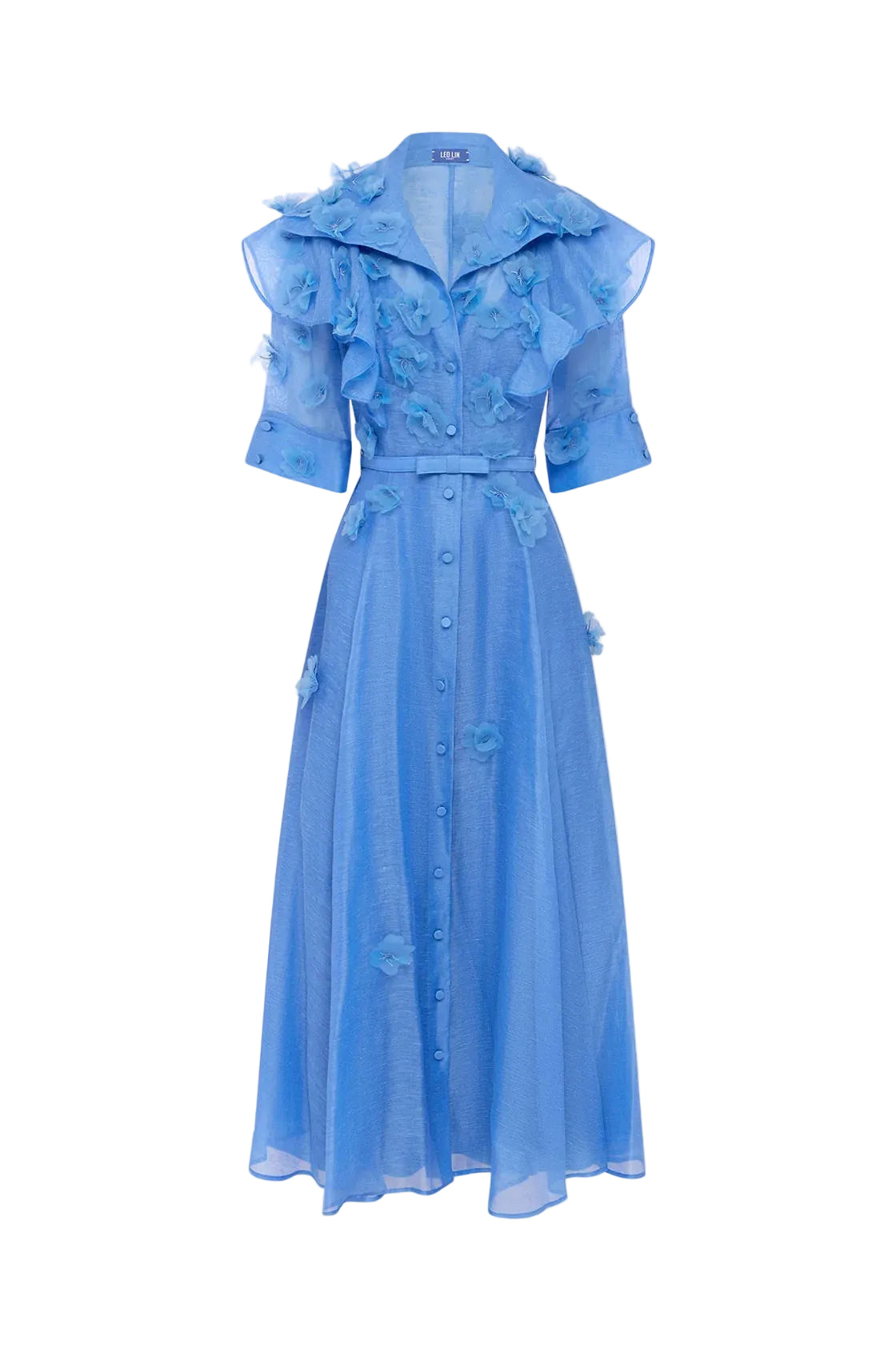 Anya Petal Midi Dress - The Lake Forest Shop
