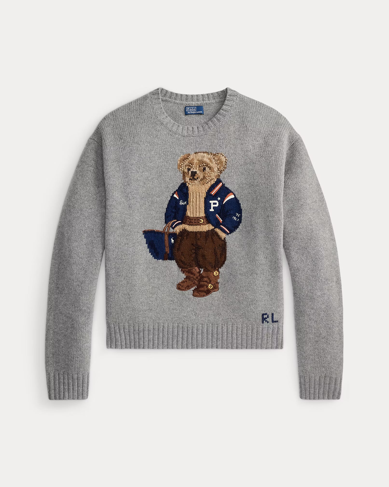 Bear Crewneck Sweater - The Lake Forest Shop