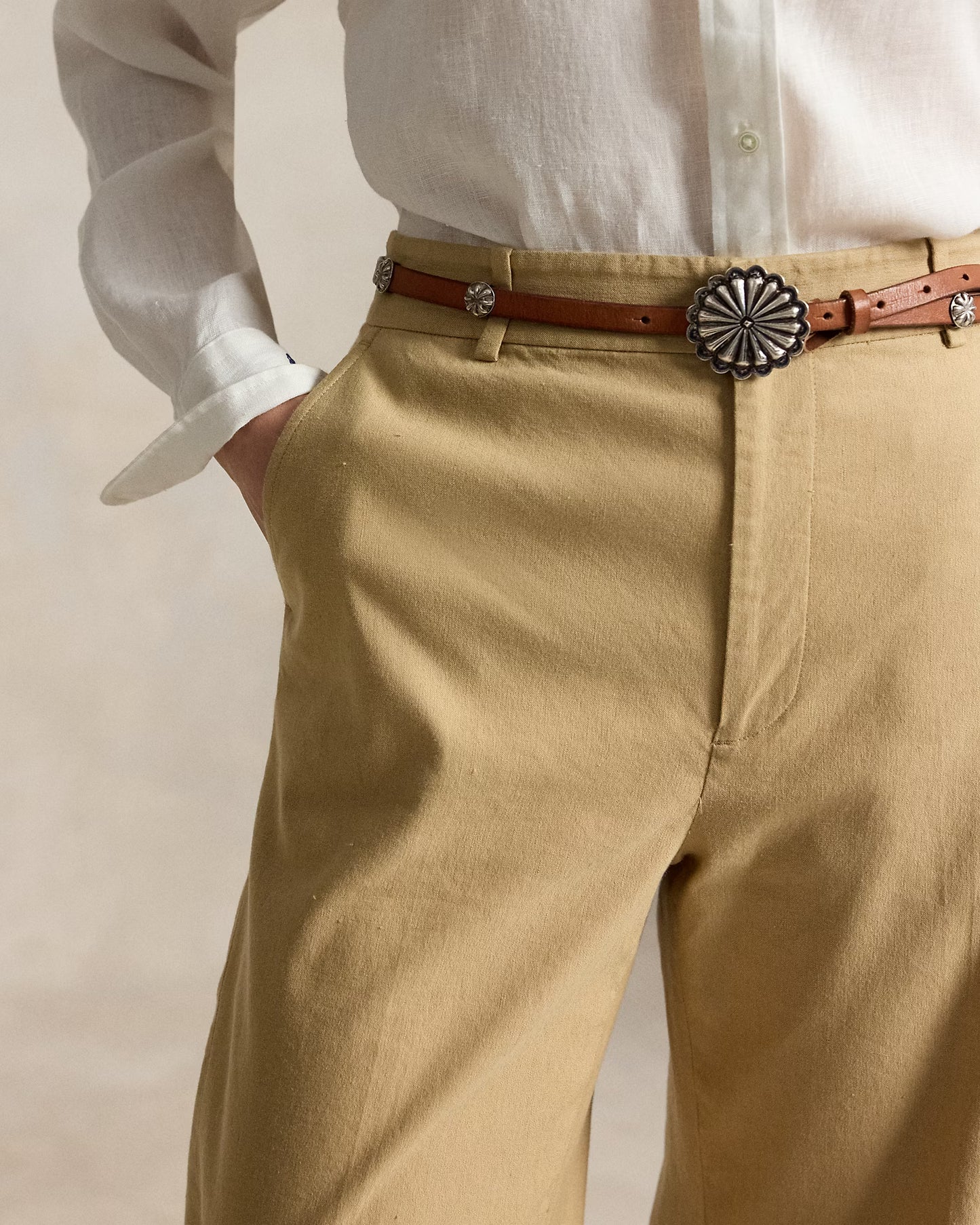 Linen Flare Pants - The Lake Forest Shop