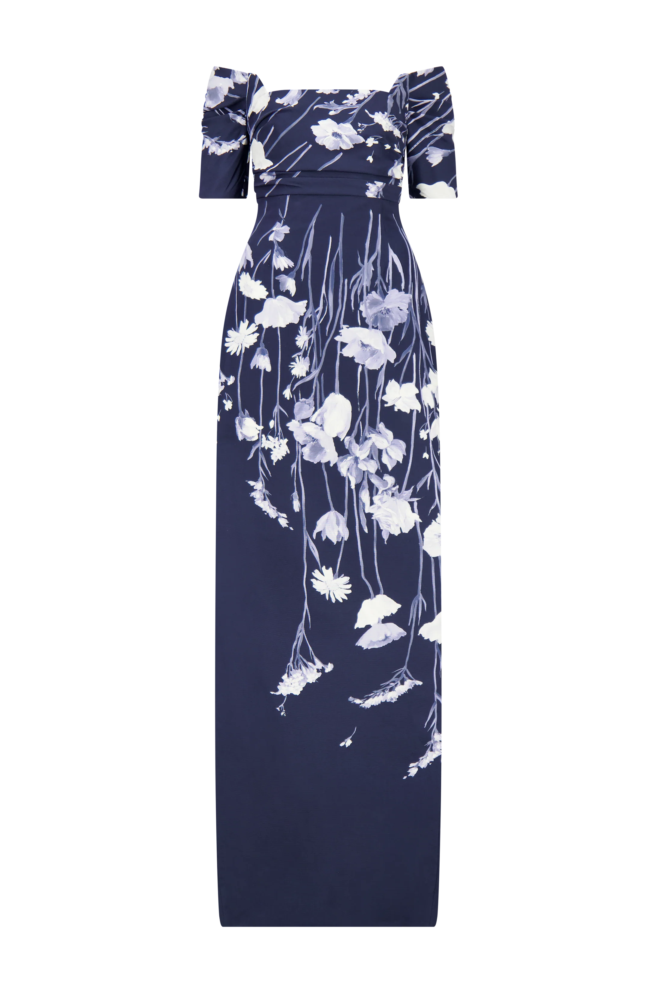 Cuff Sleeve Gown - The Lake Forest Shop