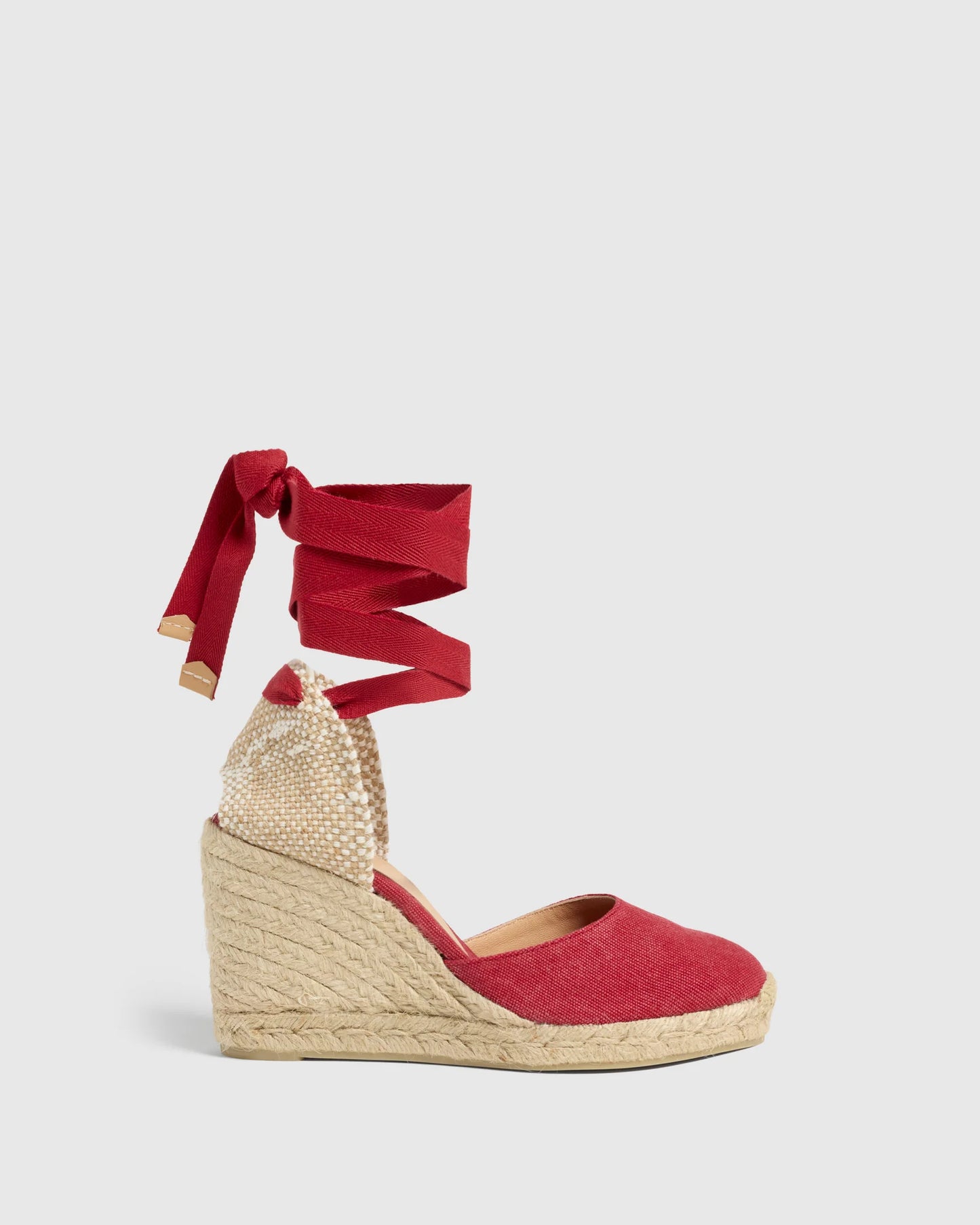 Carina Espadrilles in Roja Carmin