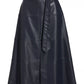 Hudson Skirt Vegan Leather Anthracite