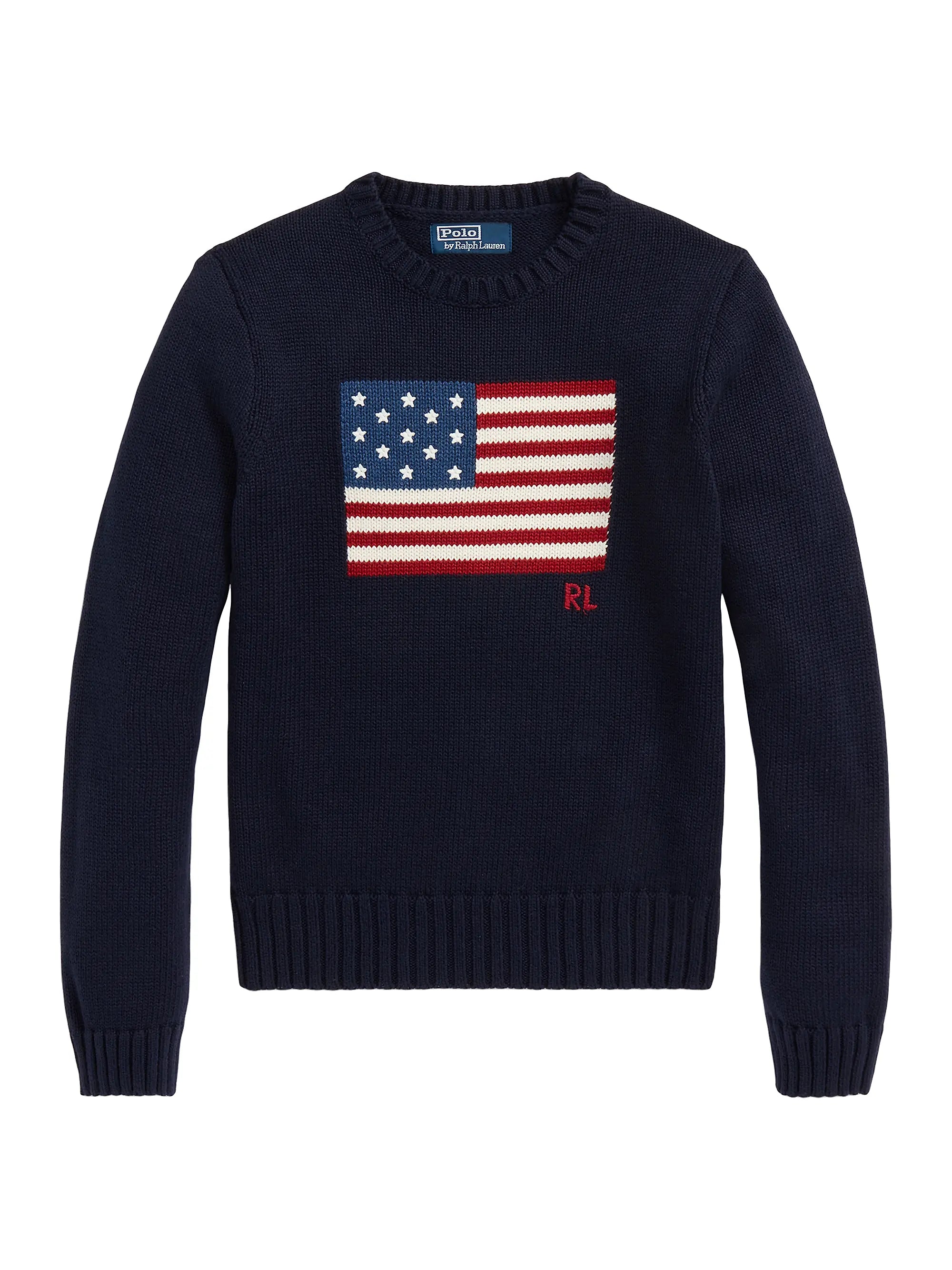 Flag Sweater - The Lake Forest Shop