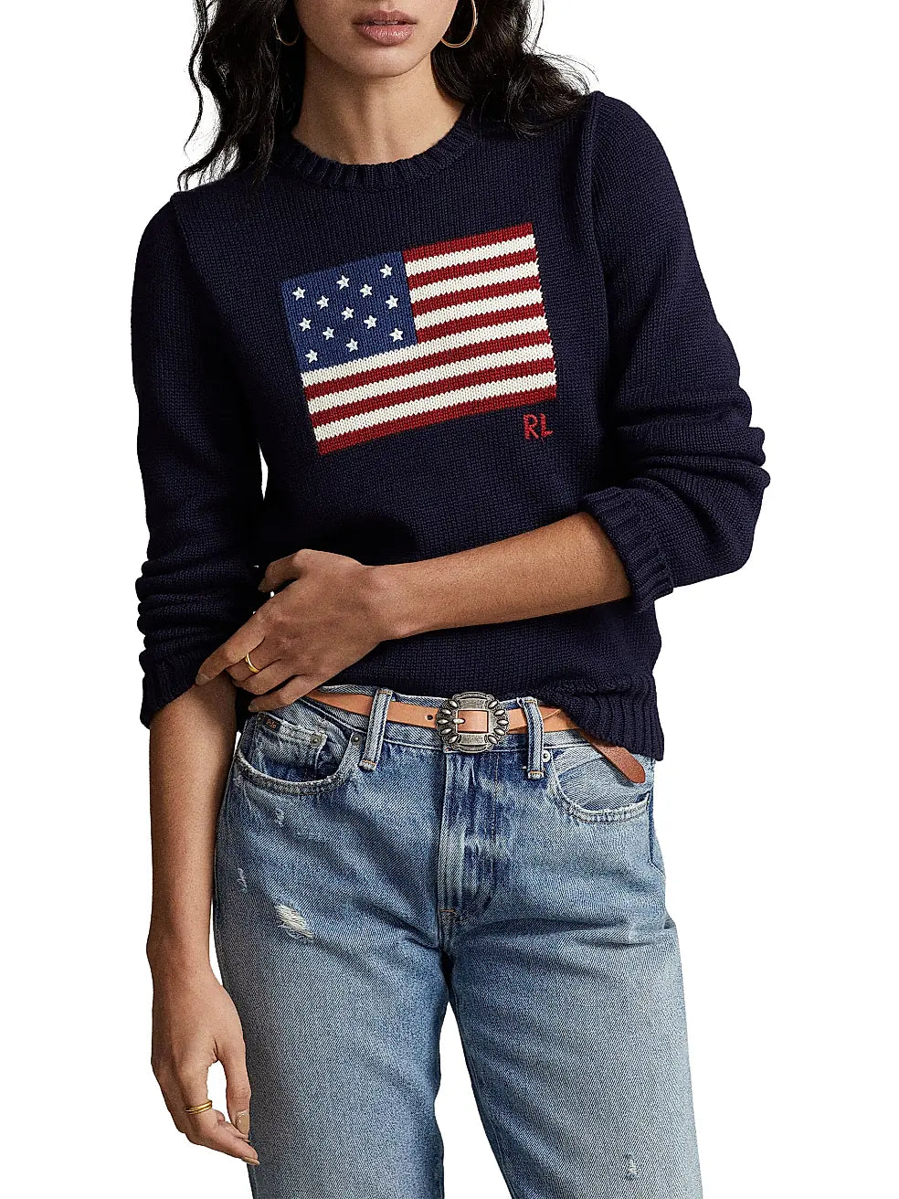 Flag Sweater - The Lake Forest Shop