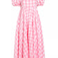 Rory Gingham Dress Pink