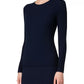 Akris Punto  Navy Rib-Knit Wool Sweater