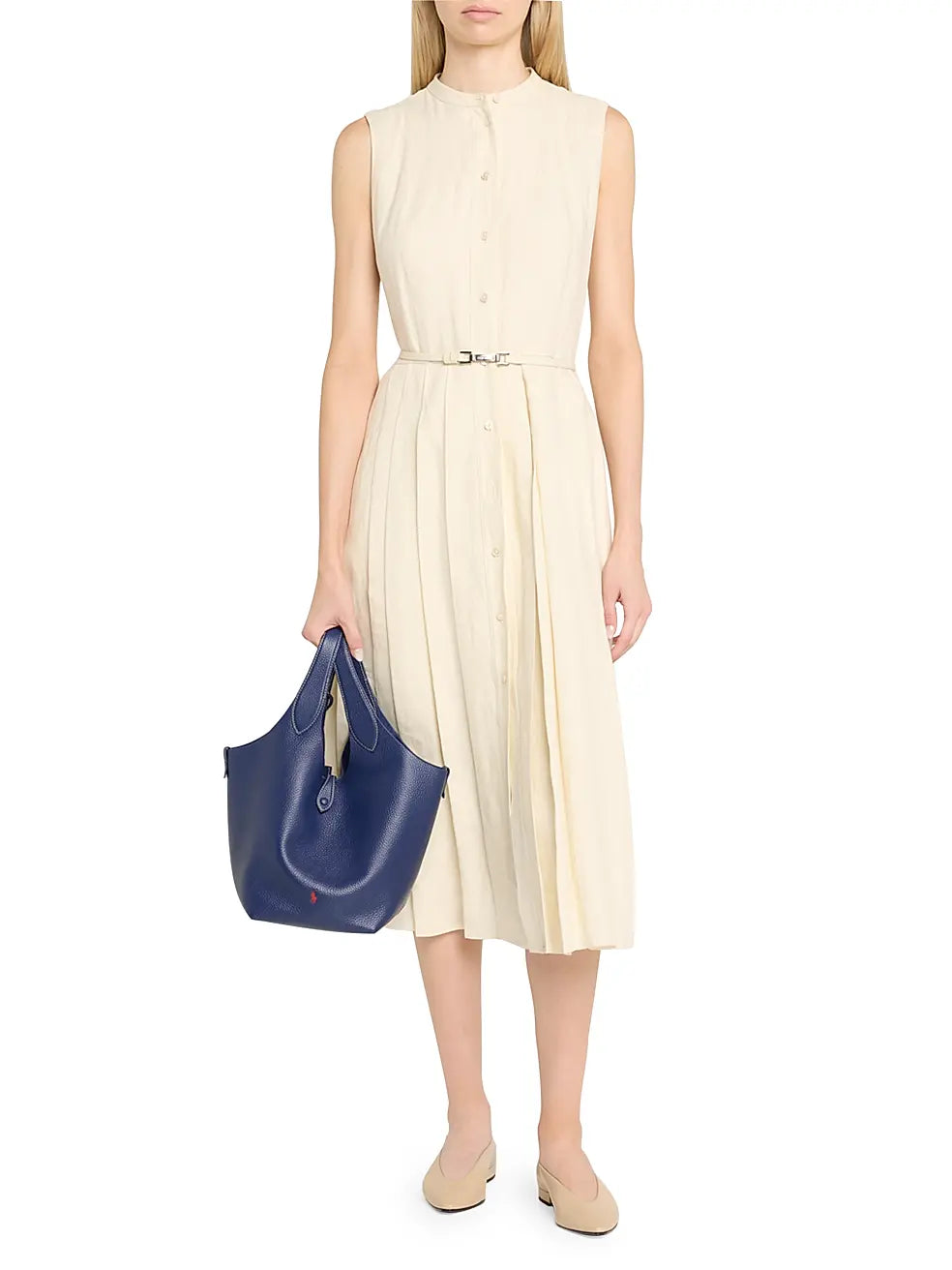 Polo Play Medium Leather Tote - The Lake Forest Shop