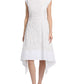 3D Flower Embroidered Midi Dress - The Lake Forest Shop