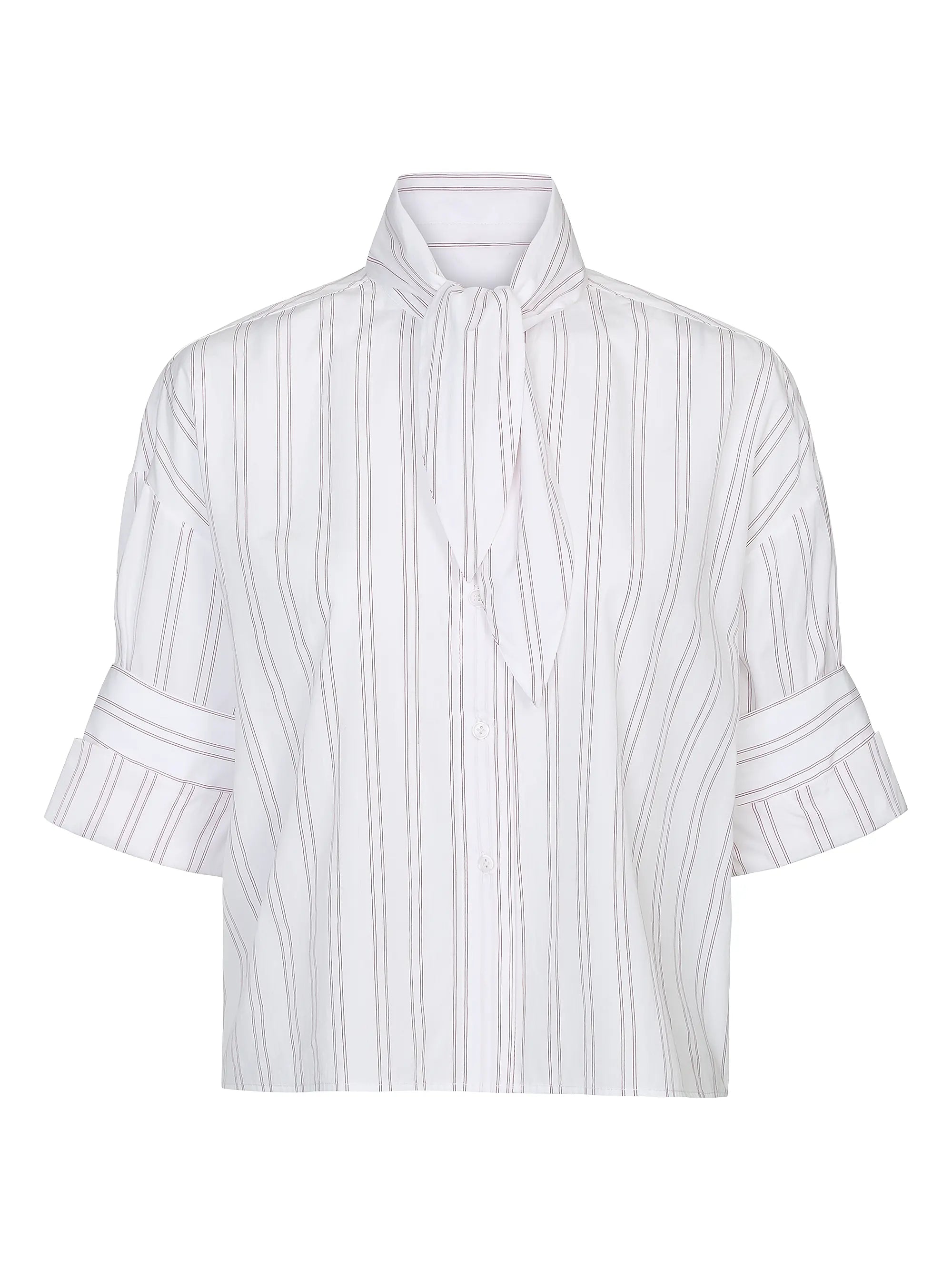 Tie One On Blouse - The Lake Forest Shop