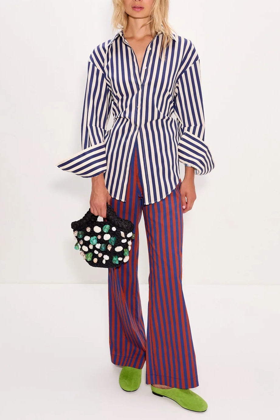 Loch Poplin Button Up Shirt - The Lake Forest Shop