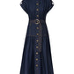 Denim Midi Dress - The Lake Forest Shop