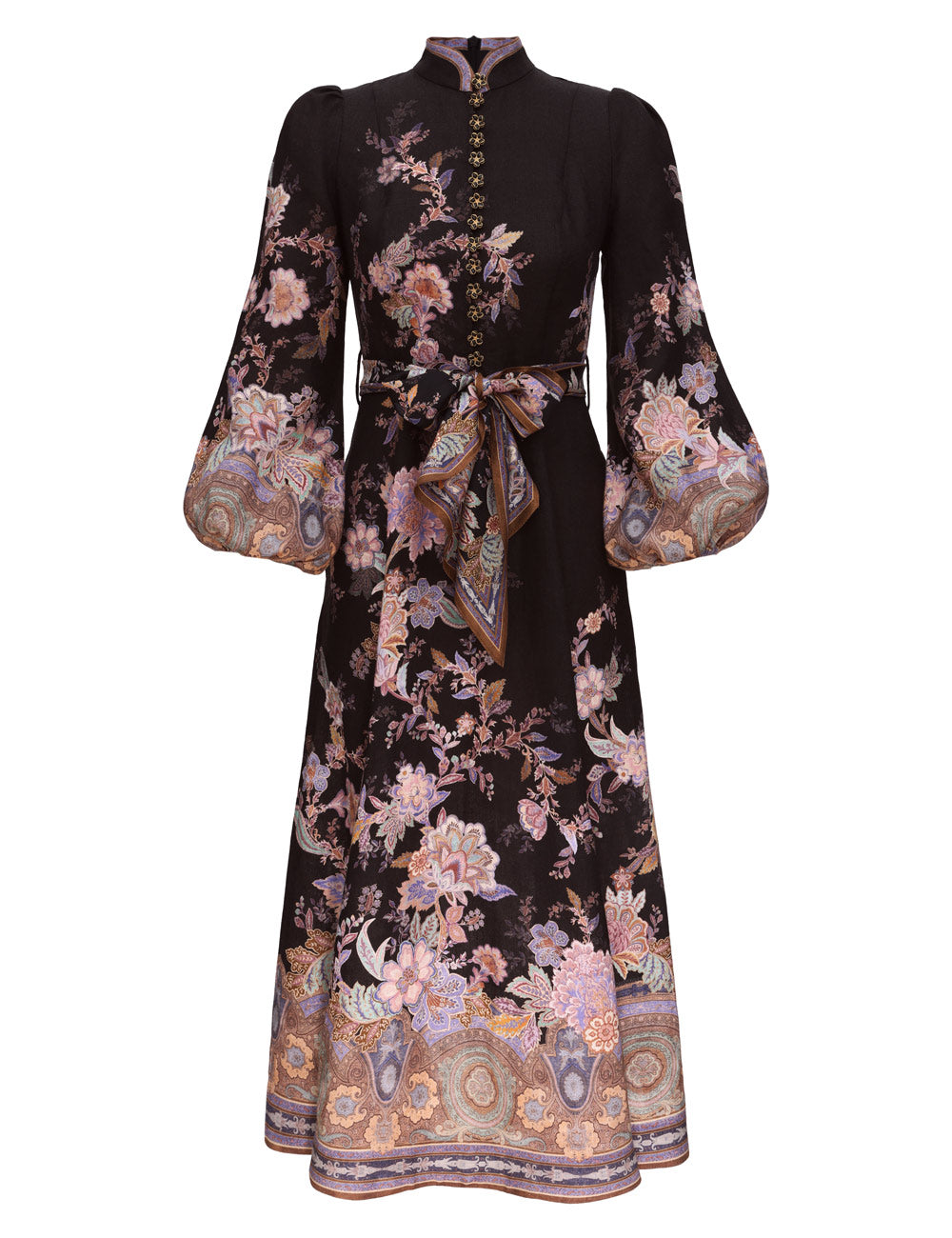 Luna Button Midi Dress - The Lake Forest Shop