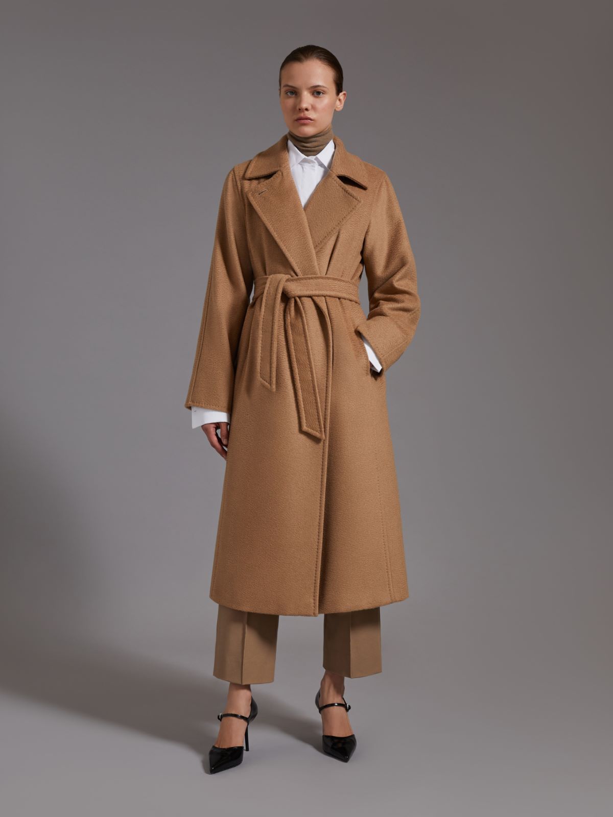 Manuela Camel Hair Coat