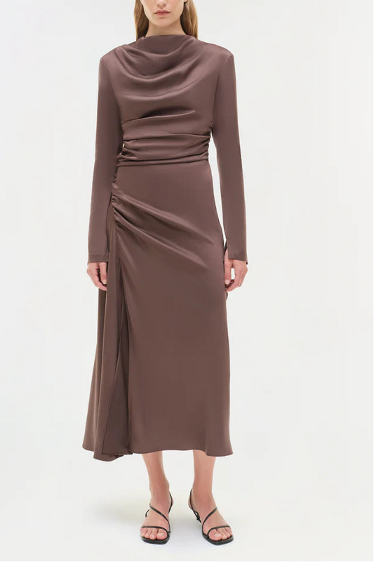 Odessa Long Sleeve Midi Dress