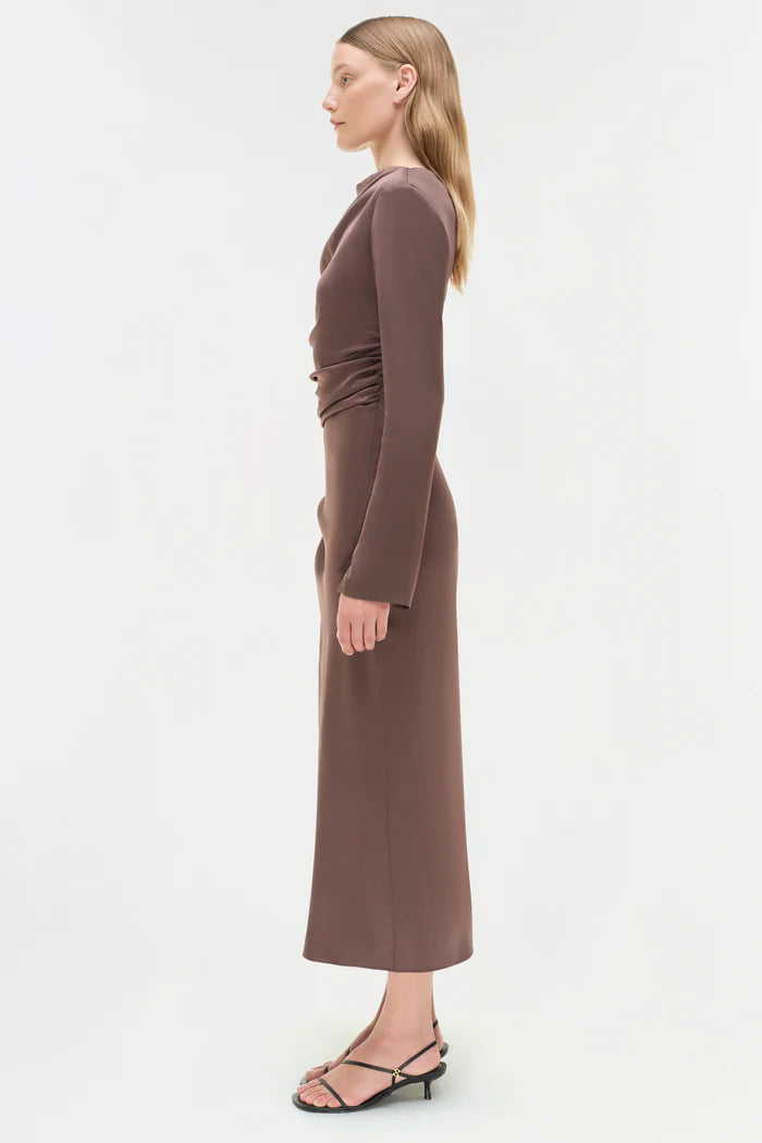 Odessa Long Sleeve Midi Dress