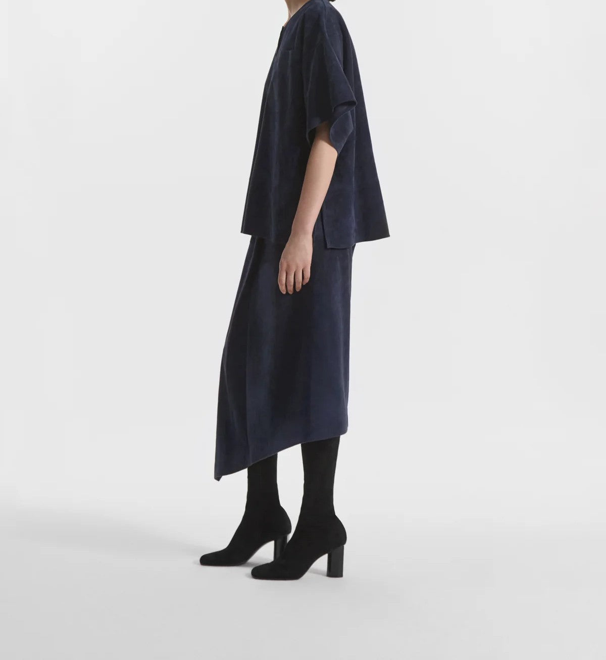 Scarf Pleat Skirt