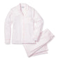 Petite Plume Pima Pajama Set Pink Stripe