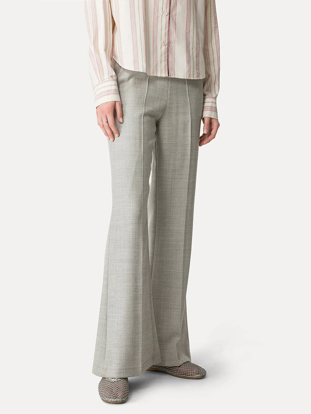 Herringbone Palazzo Pant