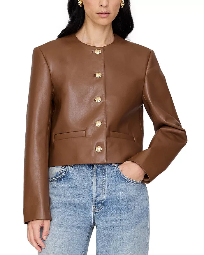 Amber Jacket Brown Leather