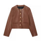Amber Jacket Brown Leather