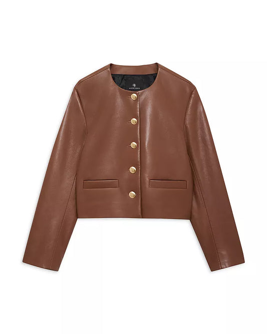 Amber Jacket Brown Leather