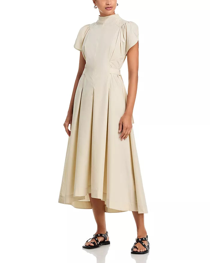 Side Tie Flare Dress - The Lake Forest Shop