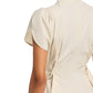 Side Tie Flare Dress - The Lake Forest Shop