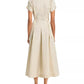 Side Tie Flare Dress - The Lake Forest Shop