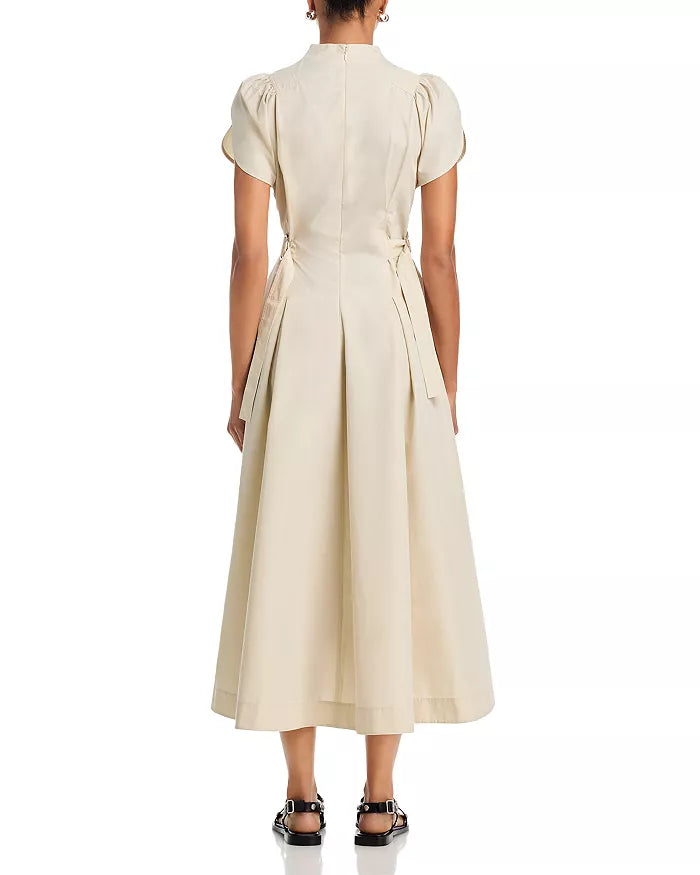 Side Tie Flare Dress - The Lake Forest Shop
