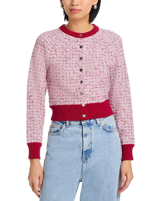 LS Crew Neck Raglan Cardigan