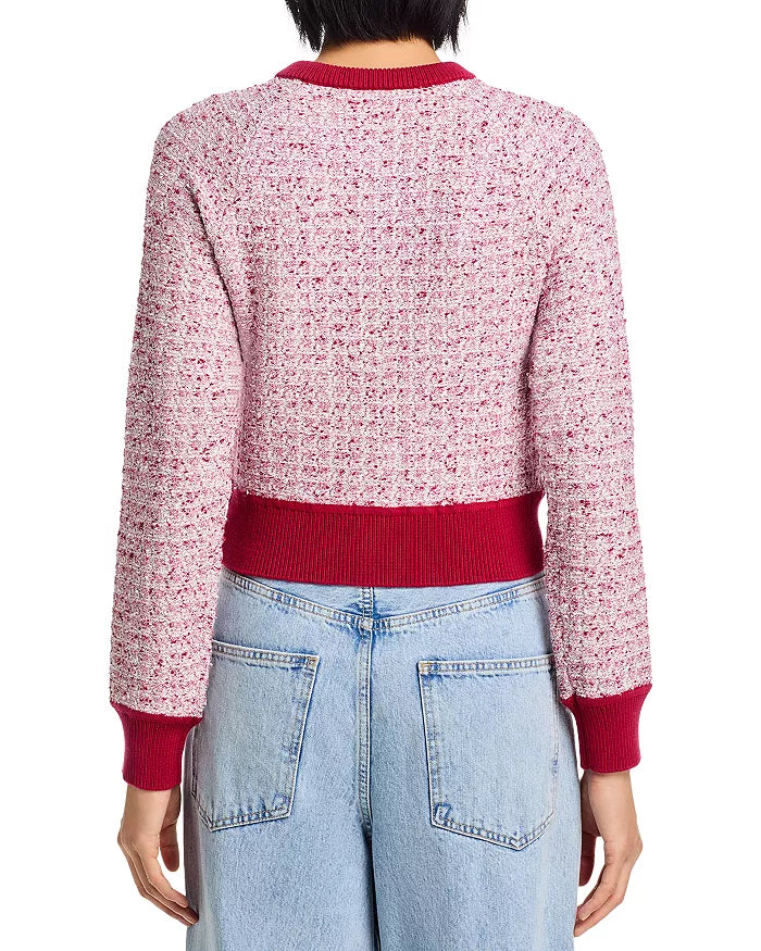 LS Crew Neck Raglan Cardigan - The Lake Forest Shop