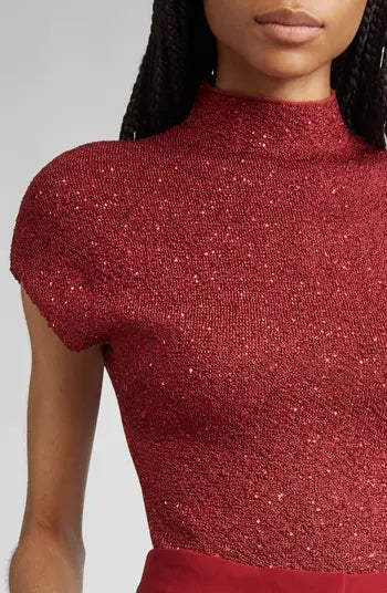 Mock Neck Top