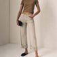 Selena Crop Cuffed Jean