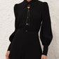 Collard Blouse Black